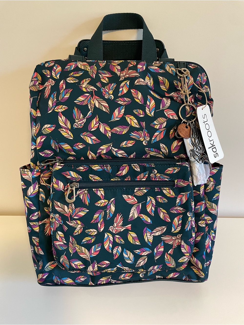 NWT Sakroots Loyola Backpack with Marine Treehouse Print *RARE*